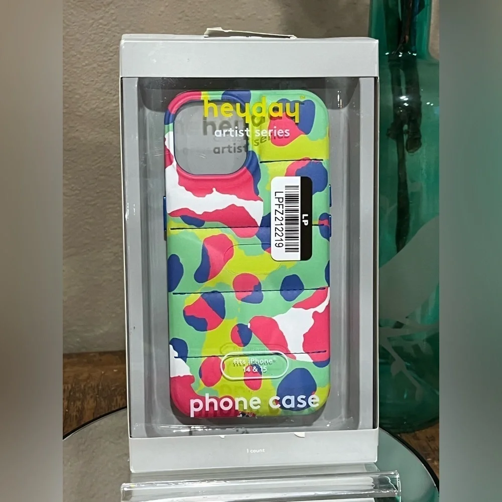 heyday Artist series Puffy Phone Case for iPhone 14 and iPhone 15, new!